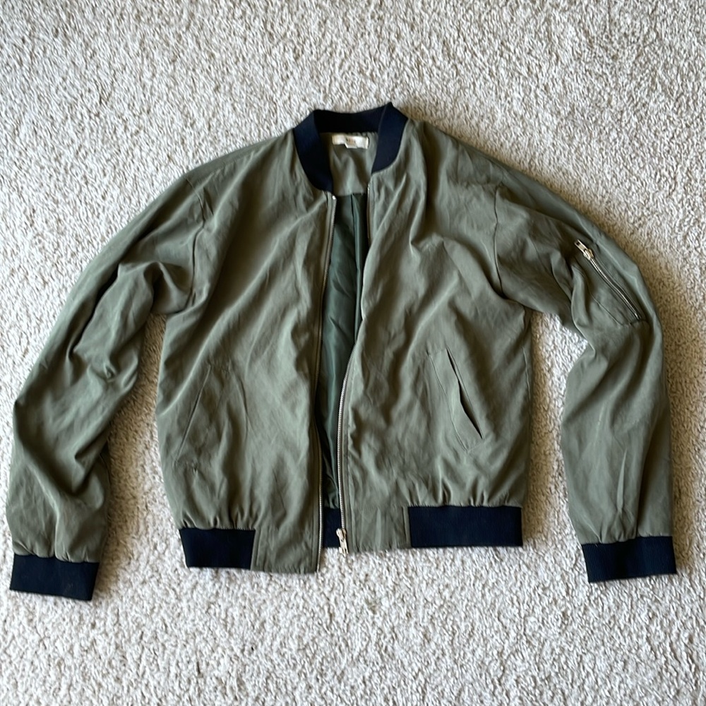Bomber Green Jacket